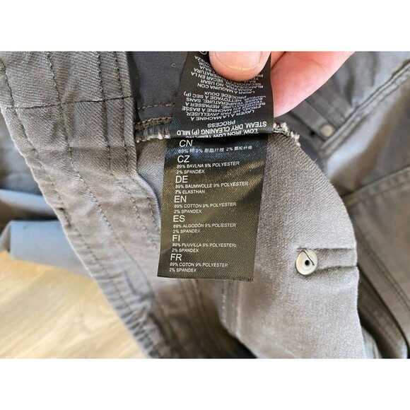 Kuhl Revolt Mens 38x34 Gray Cargo Stretch Outdoor Hiking Pants Moisture Wicking - Picture 6 of 12